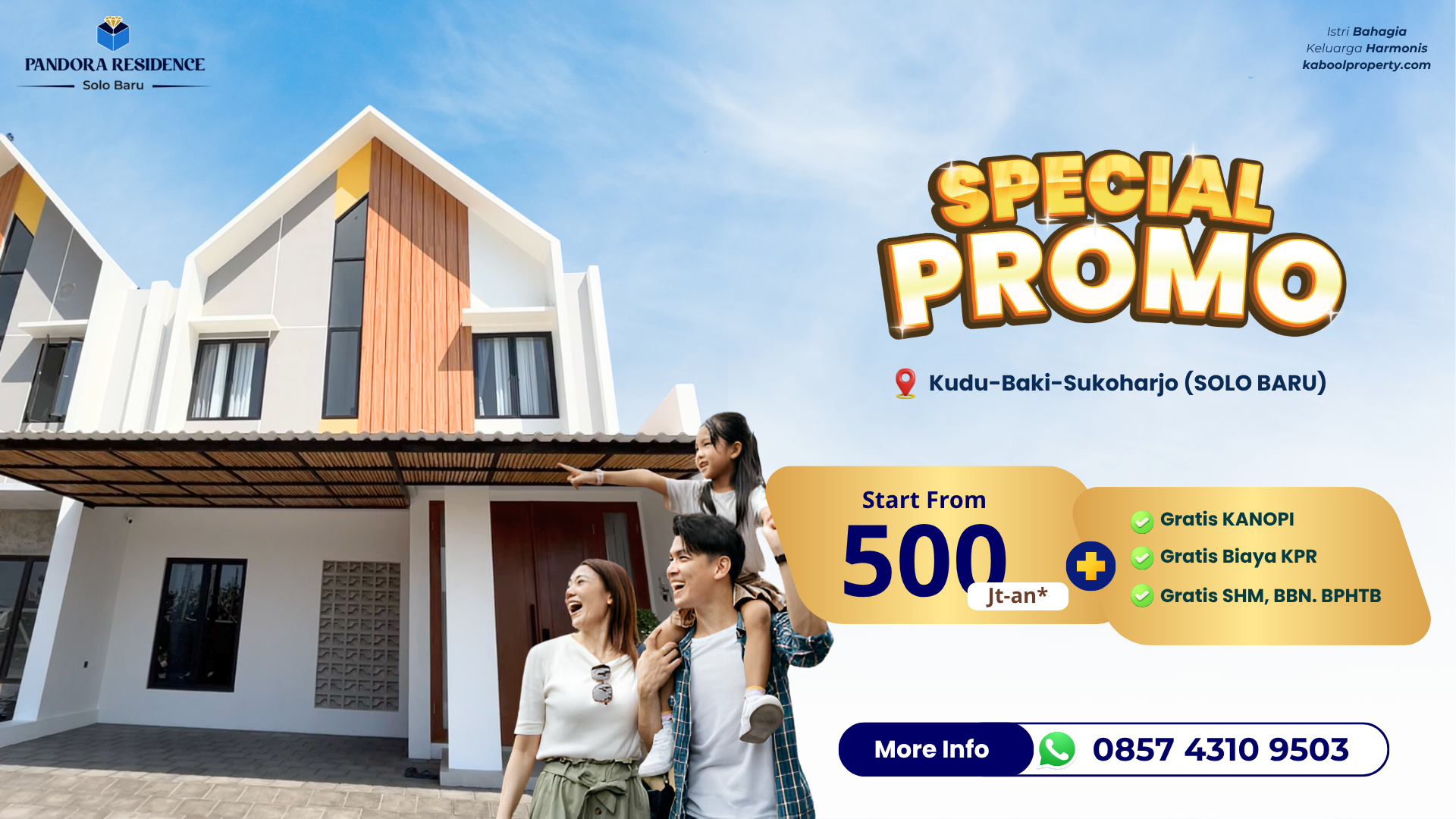 Promo pandora residence solobaru bulan april